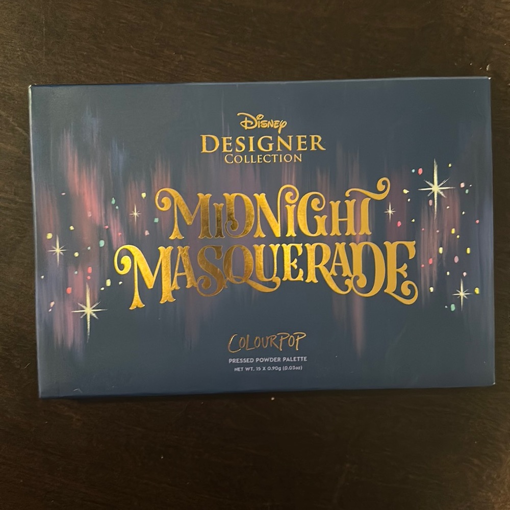 BNWT MIDNIGHT MASQUERADE EYESHADOW PALLETE